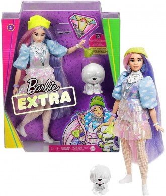 Яскраві ляльки Barbie "Екстра" задають новий модний рівень! Кожна лялька Barbie . . фото 7