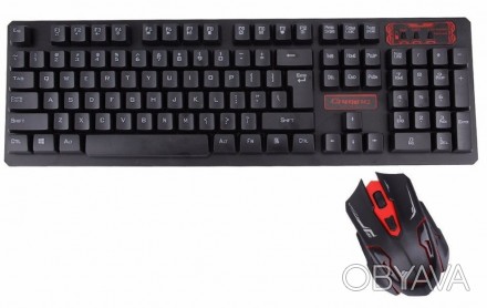 Беспроводная игровая клавиатура и мышь UKC HK-6500
Стильный удобный комплект HK-. . фото 1