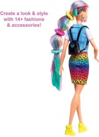 Barbie обожнює експериментувати та створювати нові образи! З лялькою Barbie "Вес. . фото 5