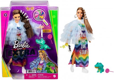 
	Когда дело доходит до моды, куклы Барби Экстра имеют отношение «больше - значи. . фото 3