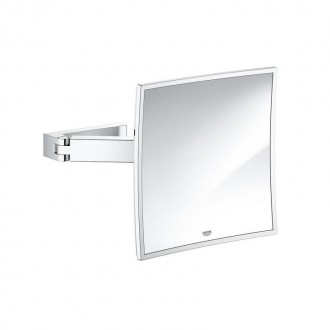 Косметичне дзеркало Grohe Selection Cube 40808000 - зручне, вишукане та стильне.. . фото 2
