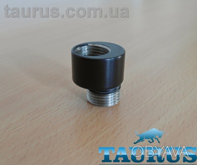 Черный mini эксцентрик удлинитель из нержавеющей стали ThermoPulse Excentric 1/2. . фото 1