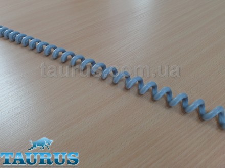 Кабель спиральный длинный серого цвета ThermoPulse Gray Spiral Cable Extra Long . . фото 6