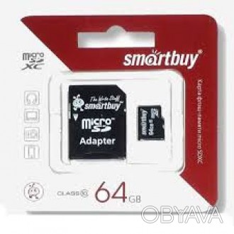 Карта micro SDXC Smartbuy 64GB Class 10 (с адаптером SD)
Производитель: Smartbuy. . фото 1