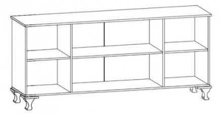 Комод 4Д Мілан Меблі Сервіс - зручні та практичні меблі, що характеризуються сти. . фото 3