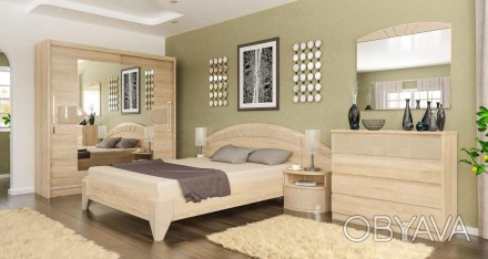 Спальня Аляска Мебель Сервис - удобная и практичная мебель, характеризующаяся ст. . фото 1