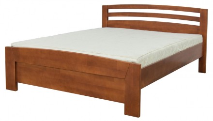 
Двуспальная кровать "Рондо" изготовлена из натурального дерева. Низкое изножье . . фото 2