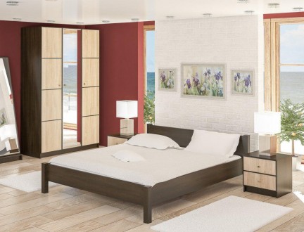 Спальня 2 Фантазія New Меблі Сервіс - зручні та практичні меблі, що характеризую. . фото 2