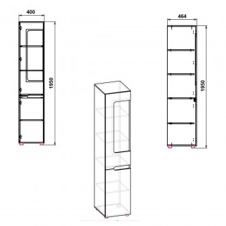 Компанія КОМПАНІТ представляє великий вибір моделей шаф для дому. Інтер'єр житло. . фото 3