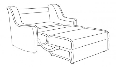 Дитячий диван Малютка 1200 Сервіс - зручні, функціональні та сучасні м'які меблі. . фото 3
