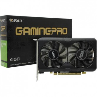 Новая Видеокарта GeForce GTX 1650, PALIT, Gaming Pro, 4Gb GDDR6, 128-bit (NE6165. . фото 2