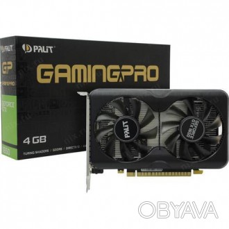 Новая Видеокарта GeForce GTX 1650, PALIT, Gaming Pro, 4Gb GDDR6, 128-bit (NE6165. . фото 1