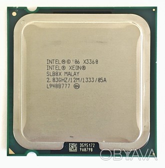 Б/у процессор Intel XEON X3360Количество ядер: 4Базовая тактовая частота процесс. . фото 1