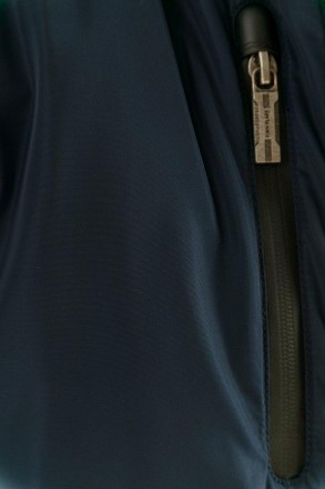 Бомбер с капюшоном мужской Finn Flare демисезонный темно-серый с трикотажными ма. . фото 7