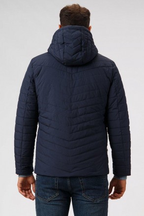 Стеганая куртка мужская от финского бренда Finn Flare застегивается на молнию с . . фото 6