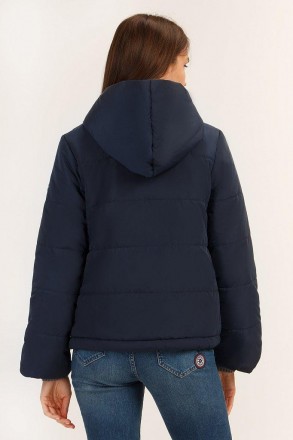 Куртка женская демисезонная короткая Finn Flare выполнена из прочной высокотехно. . фото 5