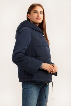Куртка женская демисезонная короткая Finn Flare выполнена из прочной высокотехно. . фото 3