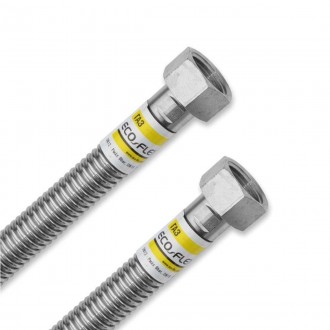 Шланг для газу Eco-Flex нержавіючий 1/2" ВВ 50 см (G1FF050). Чернігів. фото 1 Шланг для газу Eco-Flex нержавіючий 1/2" ВВ 50 см (G1FF050). Чернігів. фото 1