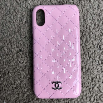Чехол Chanel Iphone X Case Quilted Double C Pink. Харків. фото 1 Чехол Chanel Iphone X Case Quilted Double C Pink. Харків. фото 1