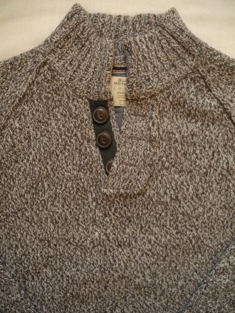 Мужской новый котоновый свитер “Burton” воротник-стойка
Размер ао ф. . фото 4