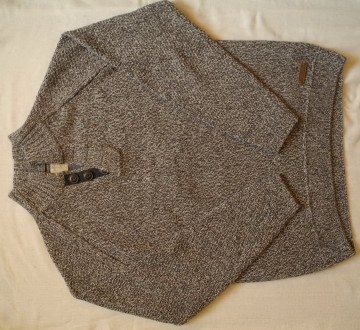 Мужской новый котоновый свитер “Burton” воротник-стойка
Размер ао ф. . фото 3