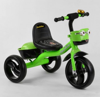 
Велосипед 3-х колёсный "Best Trike" Зеленый, пена колесо EVA со светом и звуком. . фото 2