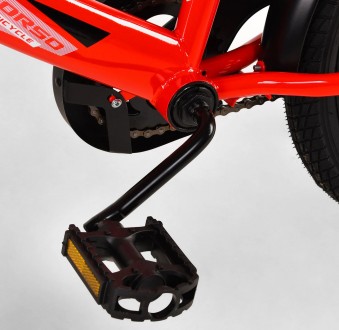
Велосипед 18" дюймов 2-х колёсный Красный CORSO MAXIS ручной тормоз, звоночек, . . фото 8