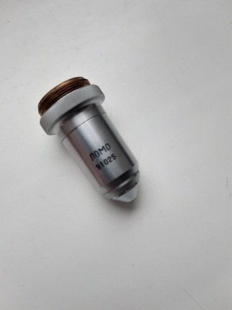 
Объектив ЛОМО ЛК F43×1 тубус190 для микроскопов.
Цена за 1 шт.
Объектив . . фото 5