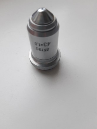  
Объектив ЛОМО ЛК F43×1 тубус190 для микроскопов.
Цена за 1 шт.
Объектив . . фото 3