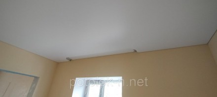 Натяжной потолок с гардиной в спальню в Днепре
Натяжной потолок с гардиной в спа. . фото 3