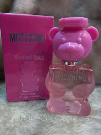 Женская парфюмированная вода Moschino Toy 2 Bubble Gum москино той бабл гам 100 . . фото 2