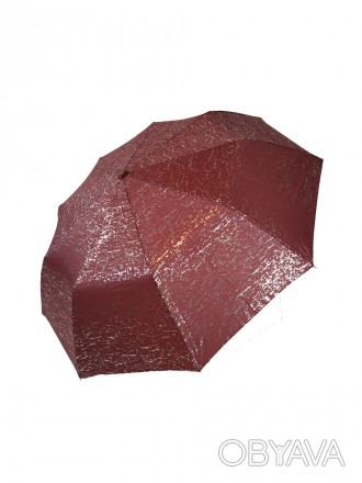 Женский зонт полуавтомат из серебряною абстракциею на ярком фоне фирмы "Max"
 Дл. . фото 1