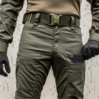 Прочные тактические брюки "DEFENDER" OLIVE из эластичной ткани с ремнём!
Констру. . фото 7