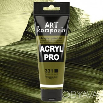 Акрилова фарба Art Kompozit – високоякісна універсальна акрилова фарба для прикл. . фото 1