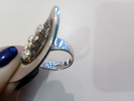 Предлагаем Вам купить великолепное авторское кольцо в серебре 925 пробы с золото. . фото 7