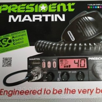 Автомобильная радиостанция MARTIN ASC 12/24 V является популярной Си-Би рацией с. . фото 5