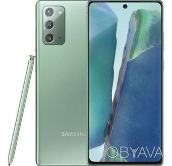 
Смартфон Samsung Galaxy Note20
Ультраелегантний дизайн | 6.7" Dynamic AMOLED fl. . фото 1
