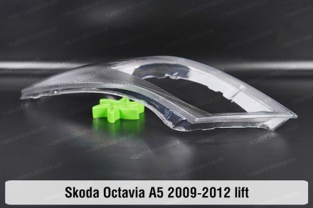 Скло на фару Skoda Octavia A5 (2008-2013) II покоління рестайлінг ліве.У наявнос. . фото 4