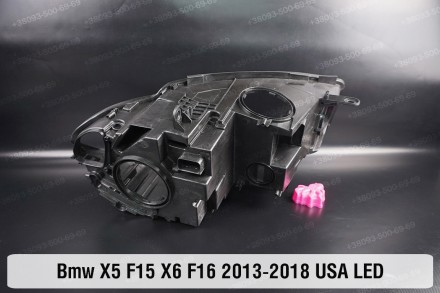 Новий корпус фари BMW X5 F15 LED (2013-2018) III покоління дорестайлінг лівий.
У. . фото 8