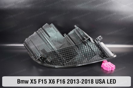 Новый корпус фары BMW X5 F15 LED (2013-2018) III поколение дорестайлинг левый.
В. . фото 6