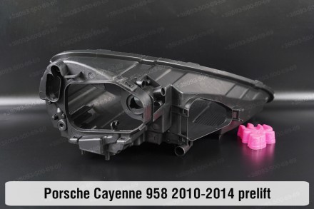 Новый корпус фары Porsche Cayenne 958 (2010-2014) II поколение дорестайлинг левы. . фото 11