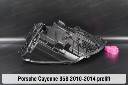 Новый корпус фары Porsche Cayenne 958 (2010-2014) II поколение дорестайлинг левы. . фото 7