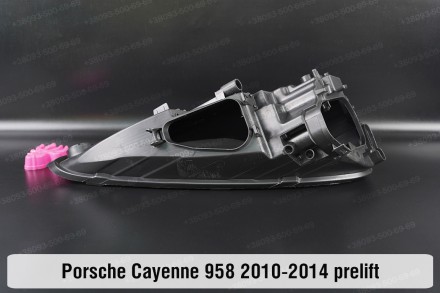 Новый корпус фары Porsche Cayenne 958 (2010-2014) II поколение дорестайлинг левы. . фото 8