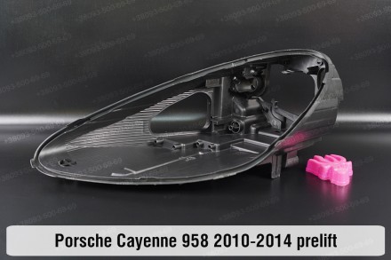 Новый корпус фары Porsche Cayenne 958 (2010-2014) II поколение дорестайлинг левы. . фото 2