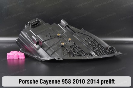 Новый корпус фары Porsche Cayenne 958 (2010-2014) II поколение дорестайлинг левы. . фото 10