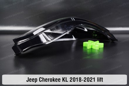 Стекло на фару Jeep Cherokee KL (2018-2022) I поколение рестайлинг правое.В нали. . фото 5