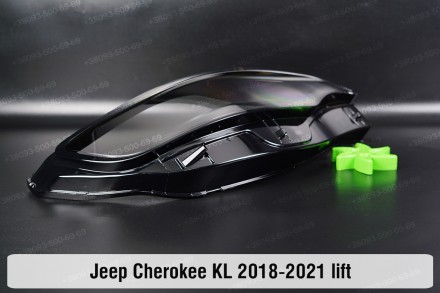 Стекло на фару Jeep Cherokee KL (2018-2022) I поколение рестайлинг правое.В нали. . фото 10