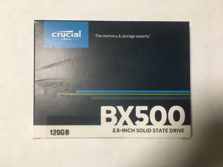 Crucial BX500 120GB 2.5" SATAIII 3D NAND TLC
SSD практически новый. Куплен. . фото 6