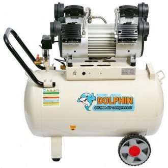 Компрессор безмасляный Dolphin DZW2500AF100
Прочный и мощный аппарат с ресивером. . фото 2