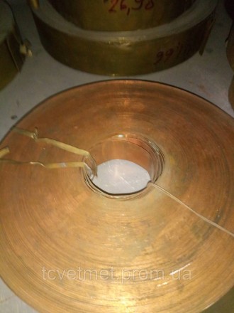 Мягкая лента бронзовая 0,5х6 мм В НАЛИЧИИ и под заказ ленты из бронзы проволока . . фото 5